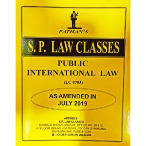 S. P. Law Class's Public International Law for BA. LL.B [July 2019 Syllabus] by Prof. A. U. Pathan